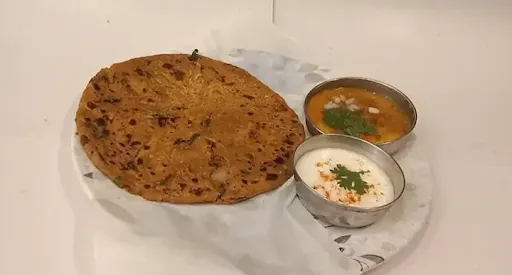 Methi Pyaz Paratha