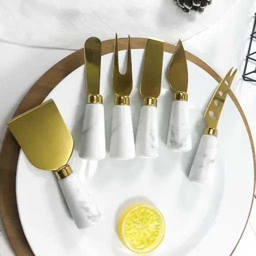 Title 2, Six-piece Creative Stainless Steel Cutlery Set ...