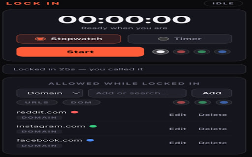 Lock In screenshot 1