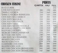 Curry Palace menu 6