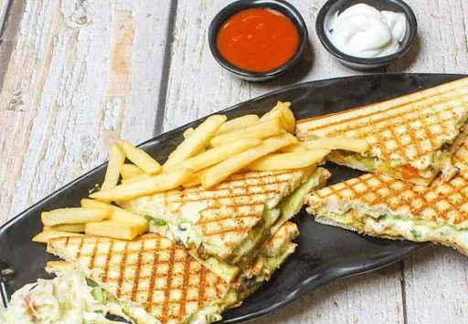 Veg Grilled Cheese Sandwich