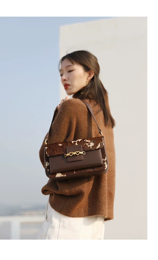 Title 1, Retro French Staff Crossbody Shoulder Bag, Clas...