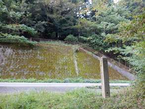 脇道から国道へ戻る（右に階段）