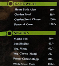 Chai World menu 1