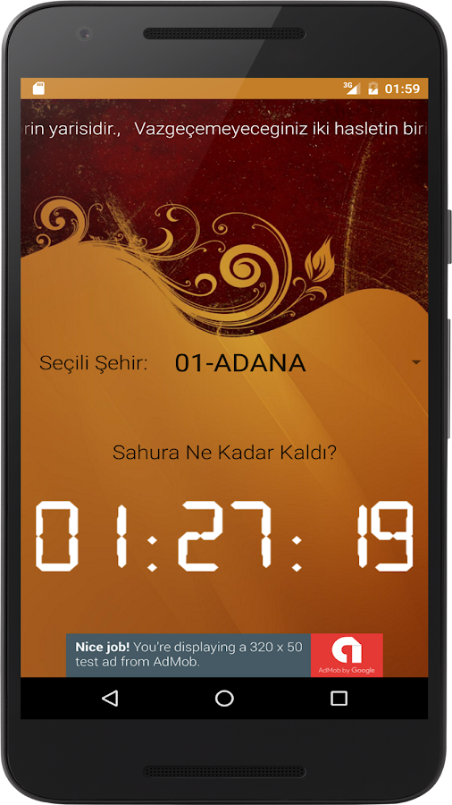 İftara Sahura Ne Kadar Kaldı? Screen 3
