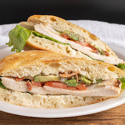 Focaccia Chicken Club Sandwich