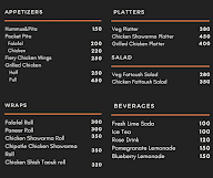 Sheikh Shack - Sheikh's Favourite Lebanese Shawarma menu 1