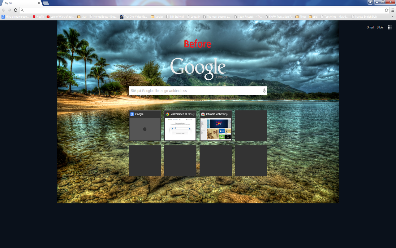 New Tab Page Background Image Fit Window Preview image 0