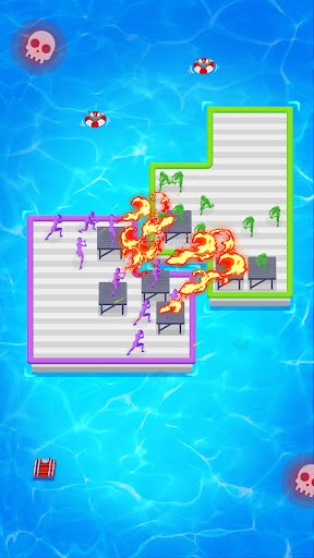 Screenshot Raft Defense: Crazy Sea Battle