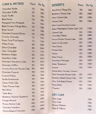 Sugartooth Patisserie menu 1