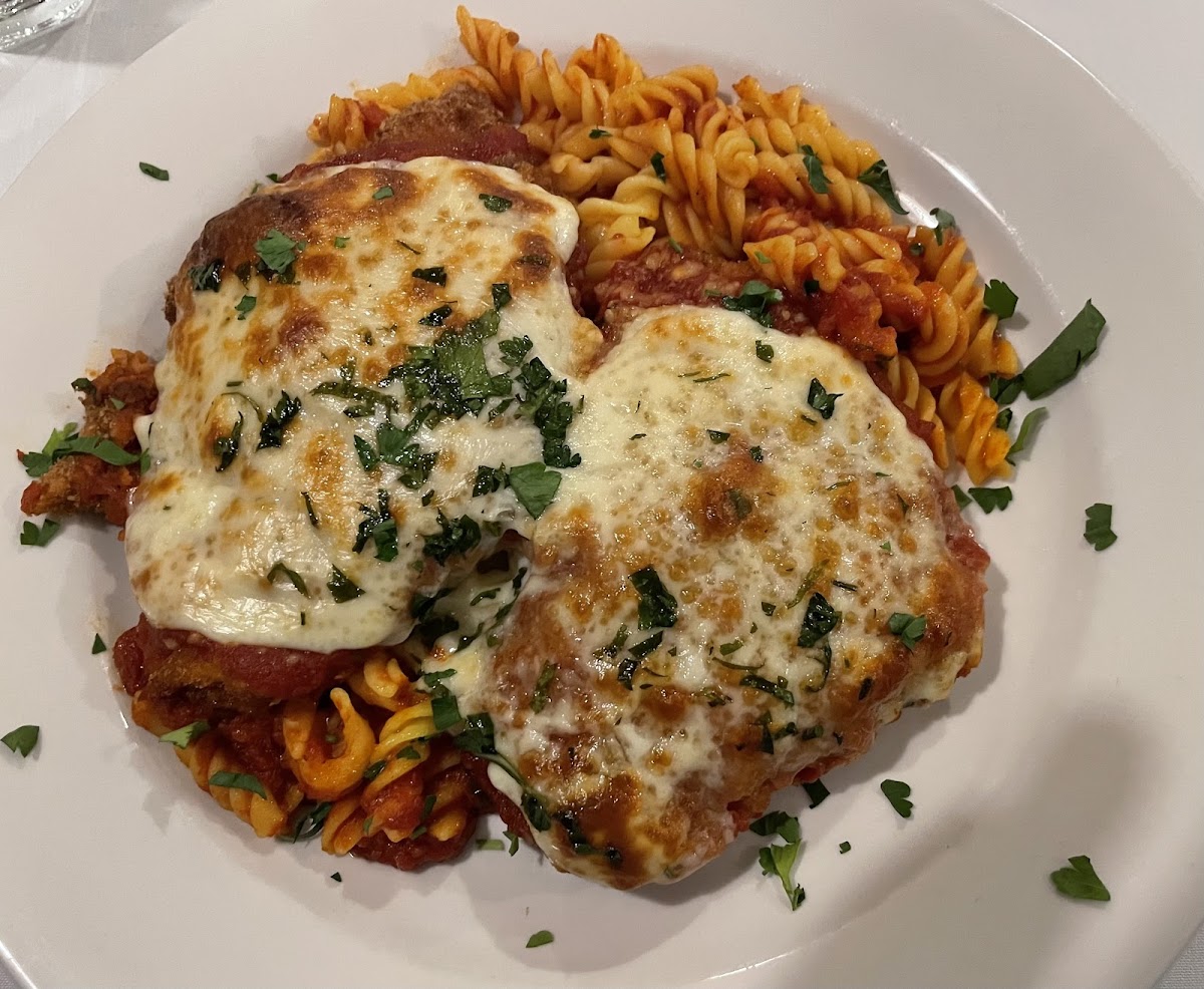 GF Chicken Parmigiani