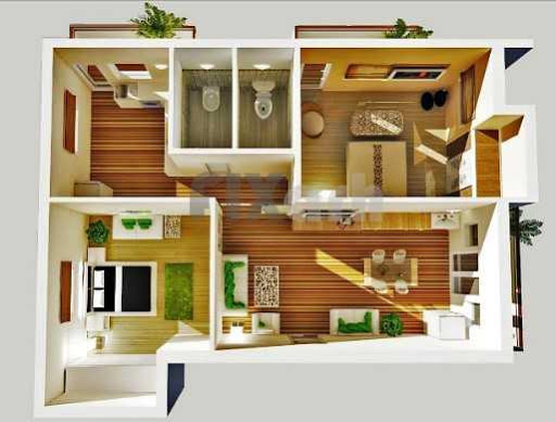 Screenshot 3D House Plans Wallpaper