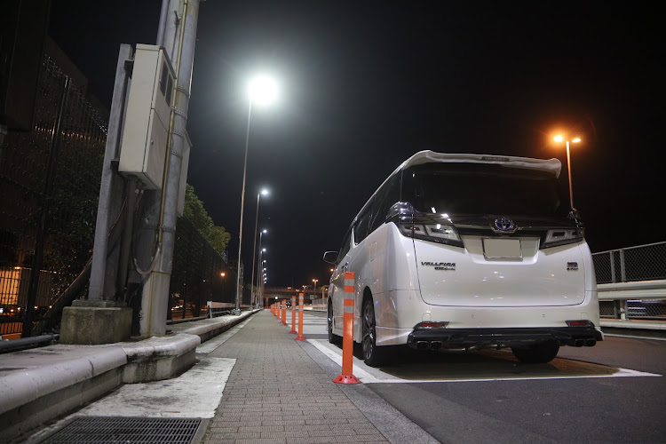 ヴェルファイアの平和島PA・SLIK GROUND MASTER SPORT 3・丸亀製麺　大盛り無料・いつもイイネ&コメントありがとうございます🙇‍♂️に関するカスタム事例の投稿画像2枚目