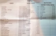 Parag Juice Center menu 1