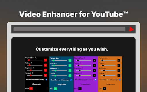 Video Enhancer for YouTube™