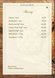 Cesta Foods menu 3