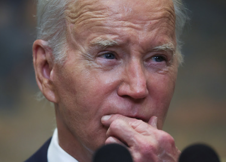 US President Joe Biden. Picture: REUTERS