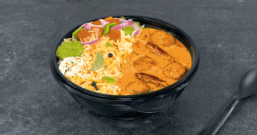 Punjabi Kadhi Pakoda [Masala Rice] Bowl