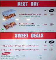 Krispy Kreme menu 5