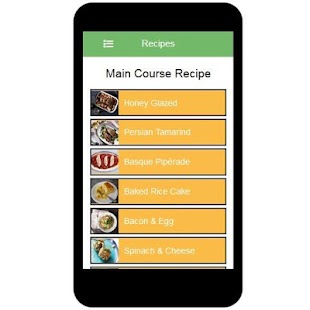 Main Course Recipes - náhled