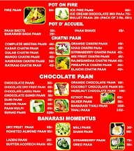 Mast Banarasi Pann menu 1