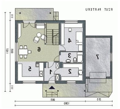 WB-3496 - Rzut parteru