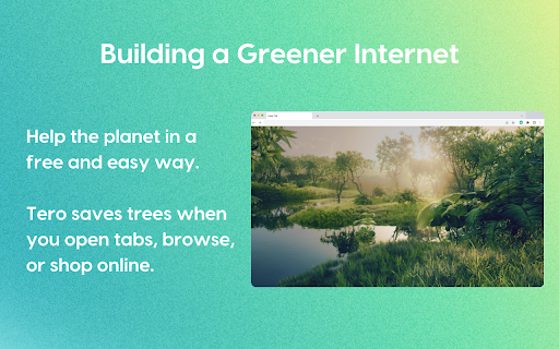 Tero - Save trees by browsing online