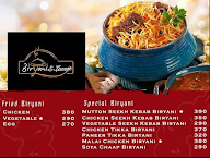 Nawab E Biryani menu 1