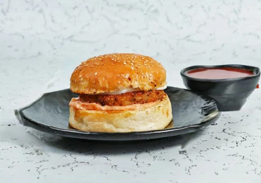 Desi Aloo Tikki Burger