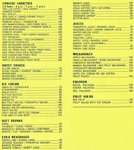 Vihar Restaurant menu 1