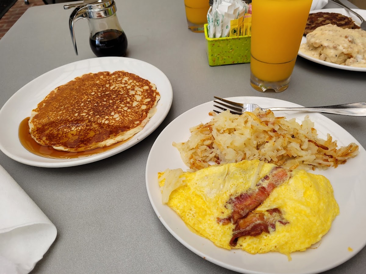 Gluten-Free Pancakes at The Funky Brunch Cafe