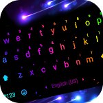 Cover Image of ダウンロード LED Flash Keyboard Background 1.0 APK