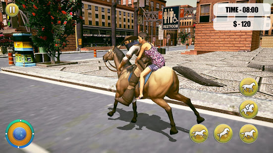 Offroad Horse Taxi Transport Driver:City Passenger(圖1)-速報App