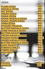 Manasa Cafe menu 5