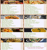 Foodieez menu 2