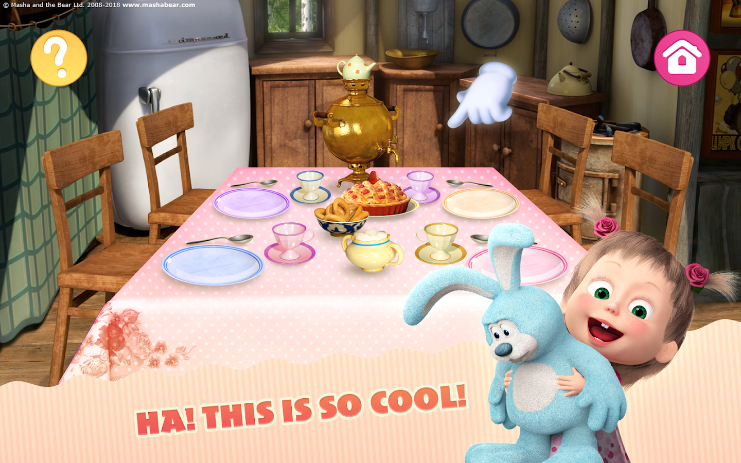   Masha and the Bear Child Games: Cooking Adventure- 스크린샷 