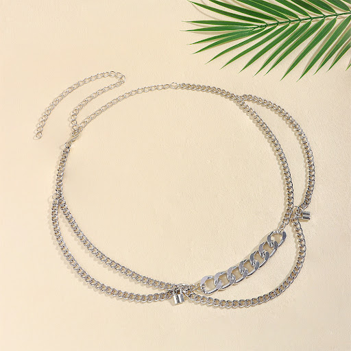 Title 6, Summer Body Chain Fringe Waist Chain Metal Hips...