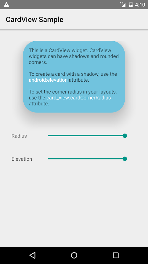 Android application Play Demo SLE 1 screenshort