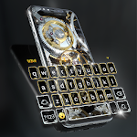 Cover Image of Tải xuống Silver Luxury Watch Wallpaper and Keyboard 3.28 APK