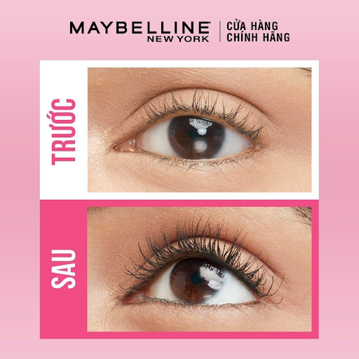 Mascara Maybelline Làm Cong Mi 100° 9.2ml Hyper Curl Volum' Express Mascara