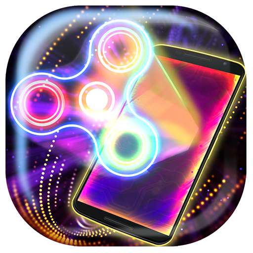 holographic fidget spinner