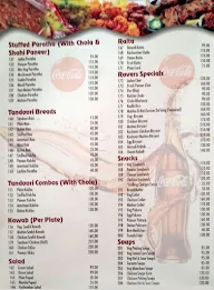 Rovers menu 3