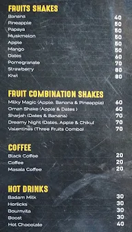 Ice treat menu 1