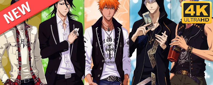 Bleach HD Wallpapers Anime New Tab Theme marquee promo image