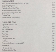 Lonely Tea Center menu 1