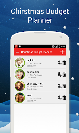 Christmas Budget Planner