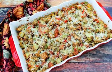 Sausage and Potato Stuffing