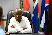 POLITICAL STRATEGIST Julius Malema at the EFF national headquarters in Braamfontein, Johannesburg, this week.  Picture: Moeletsi Mabe