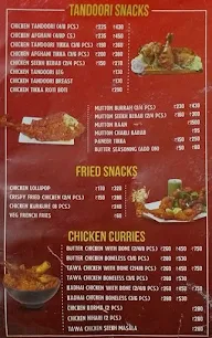 Nazeer Foods menu 1