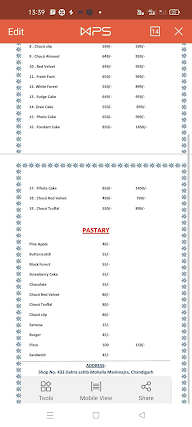 PK Baker menu 3